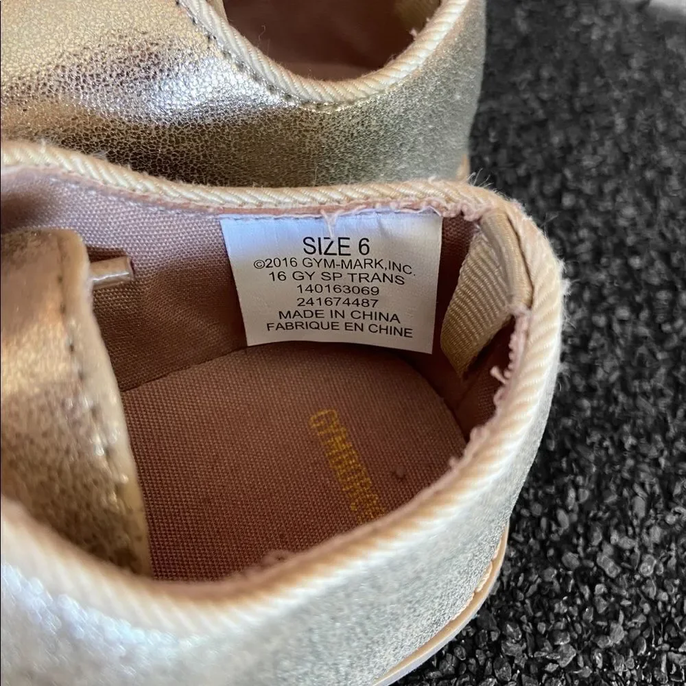 Gymboree gold oxfords